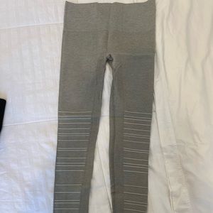 Blanqi grey moto leggings